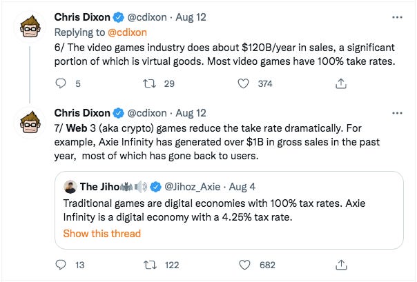 cdixon.eth on X: “The Great Online Game is an infinite video game that  plays out constantly across the internet. It uses many of the mechanics of  a video game, but removes the