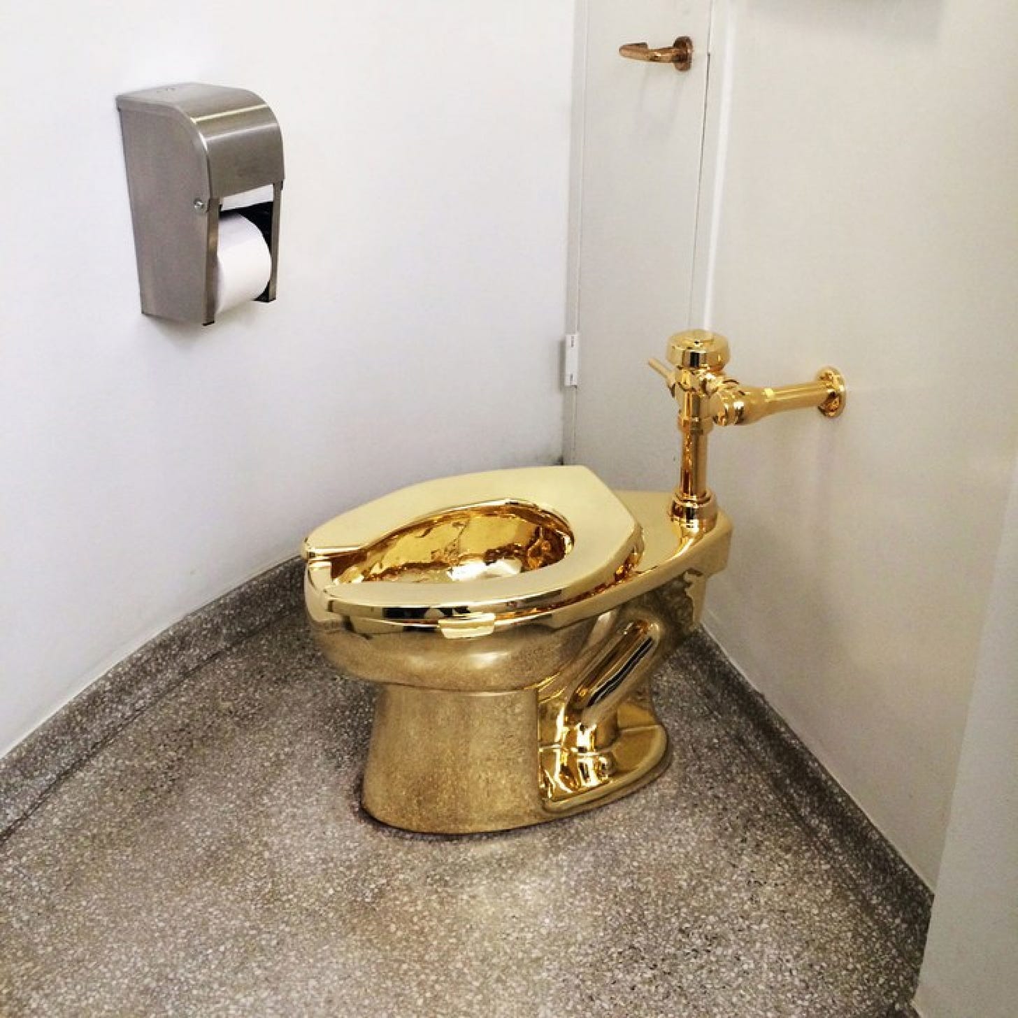 Maurizio Cattelan's America & The stolen golden toilet – Public Delivery