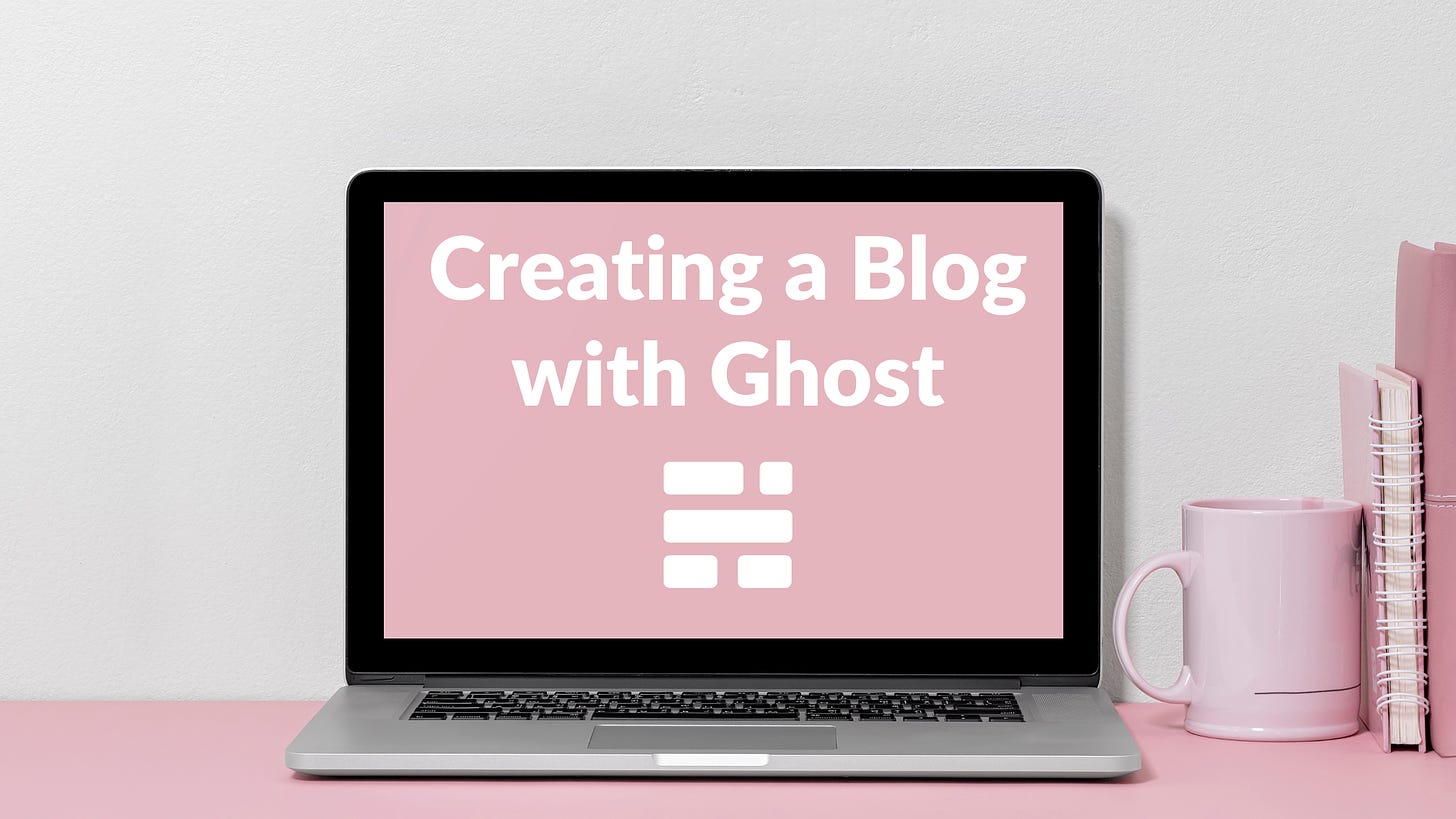 creating a blog with ghost, ghost blog, how to create a ghost blog, ghost blog, ghost blogging, setting up ghost, migrating to ghost