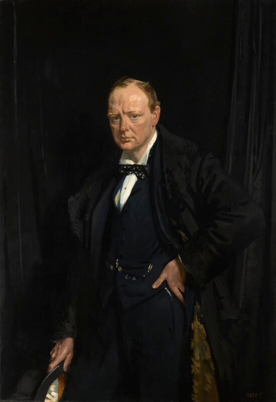 NPG L250; Winston Churchill - Portrait - National Portrait Gallery
