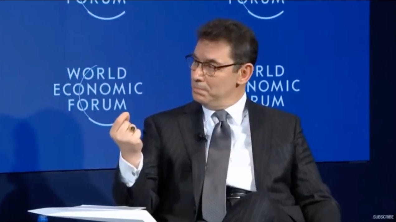 CEO Pfizer dalam wawancara Forum Ekonomi Dunia di Davos, Swiss
