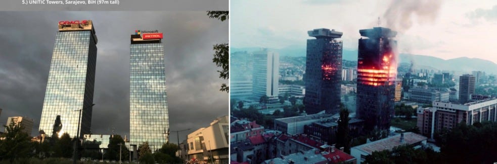 May be an image of sky and skyscraper