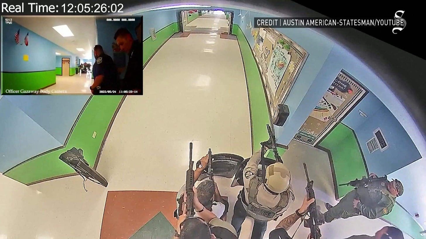 New anguish in Uvalde, Texas: Video shows police waiting in school | CBC  News