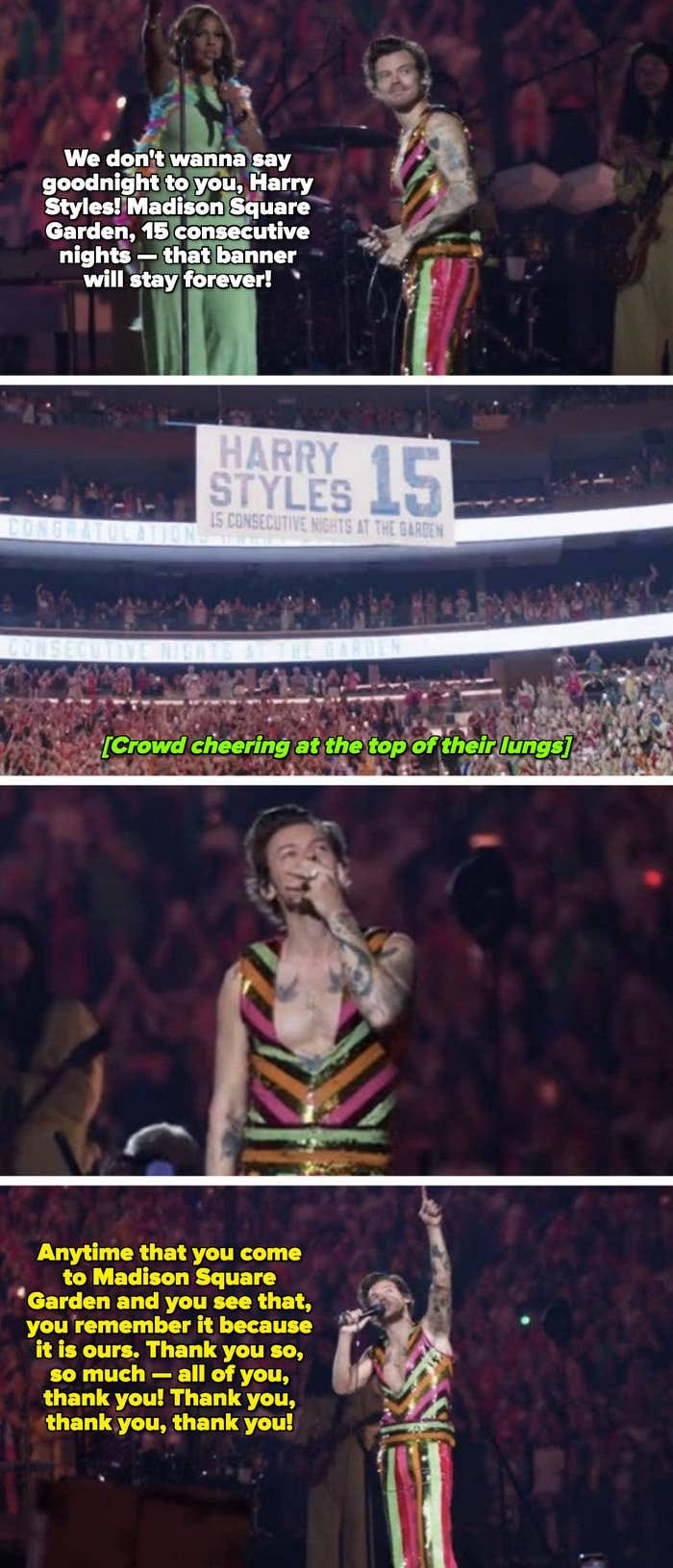 34 Harry Styles Reactions Madison Square Garden