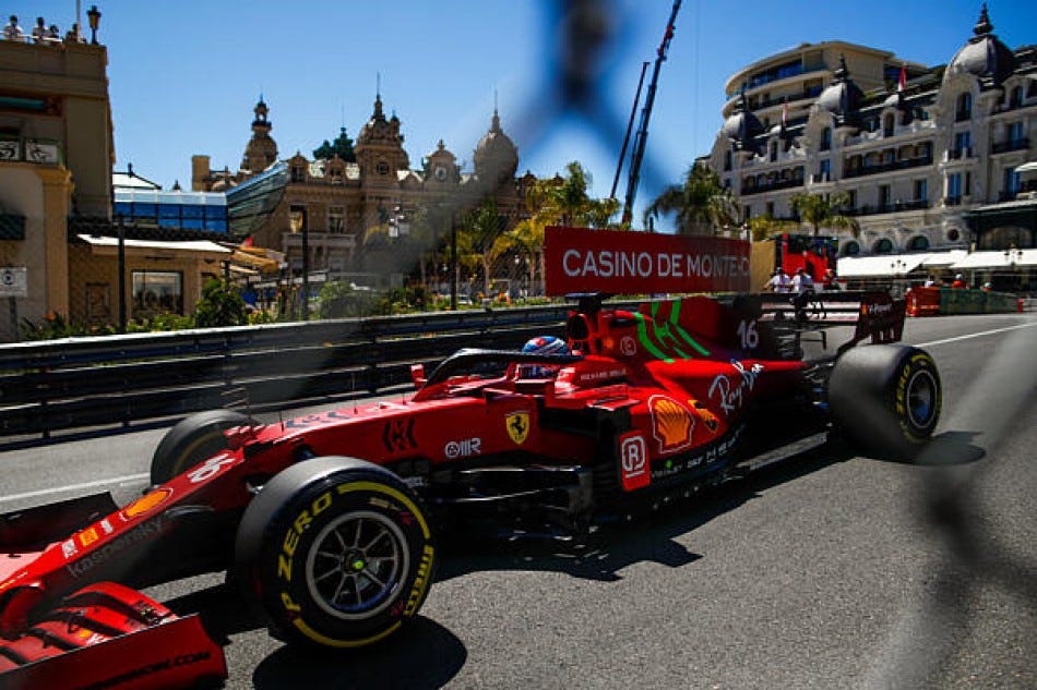 F1 – Leclerc leads Ferrari one-two in second practice for Monaco Grand Prix  | Federation Internationale de l'Automobile