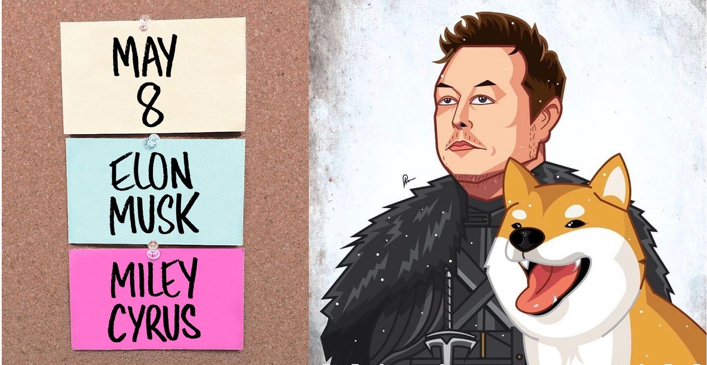Elon Musk arrives in NYC for SNL debut with Baby X and Grimes for support