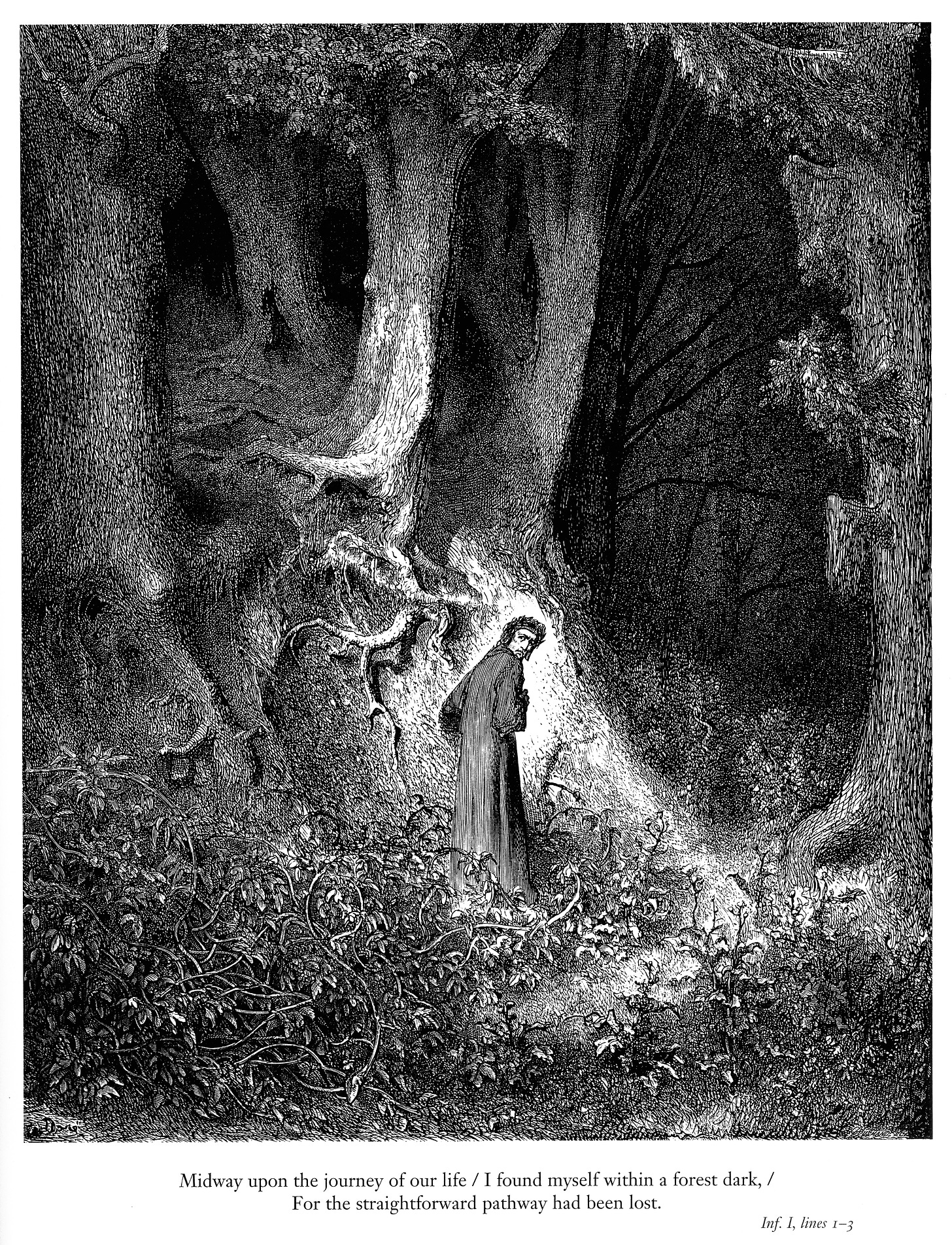 File:Gustave Doré - Dante Alighieri - Inferno - Plate 1 (I found ...