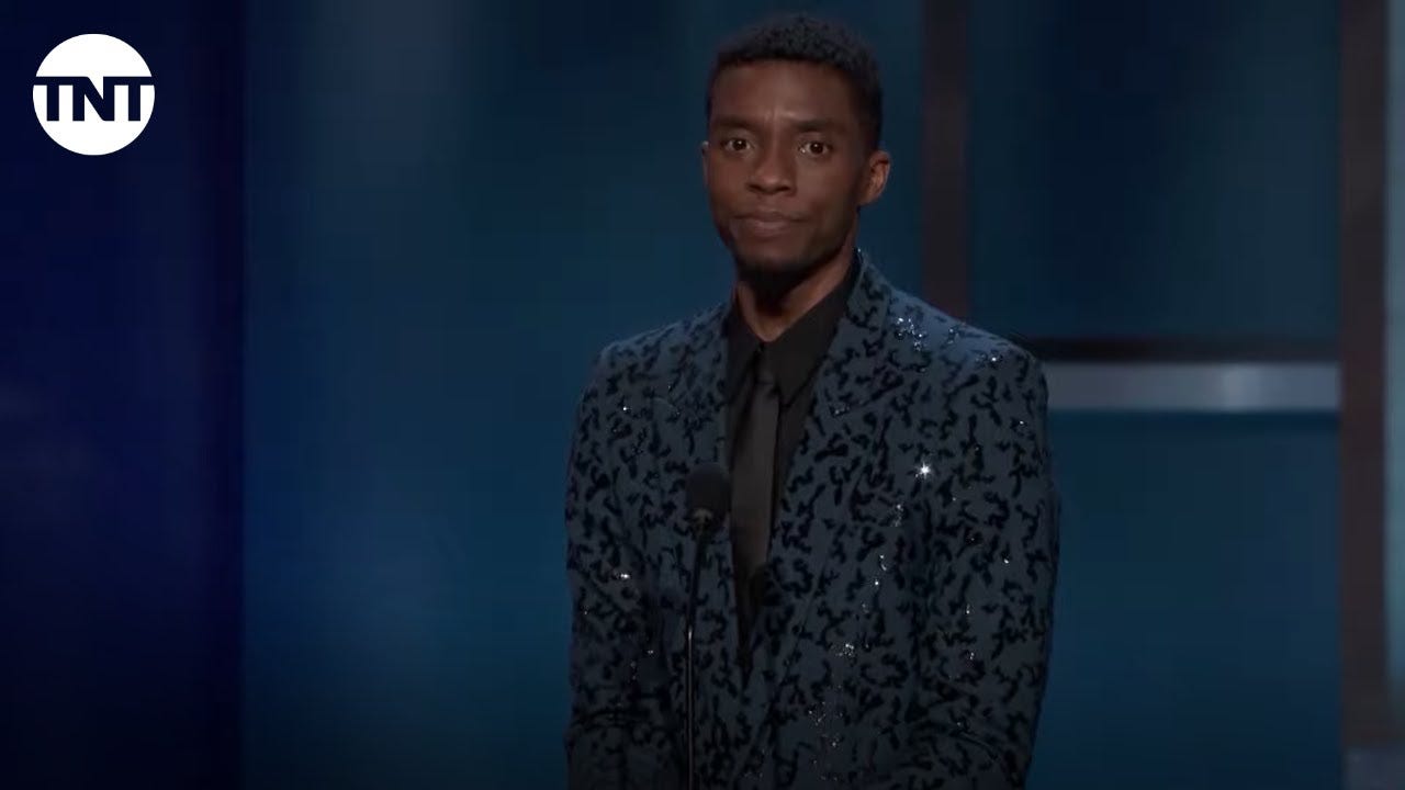 Chadwick Boseman Tribute to Denzel Washington | AFI 2019 | TNT