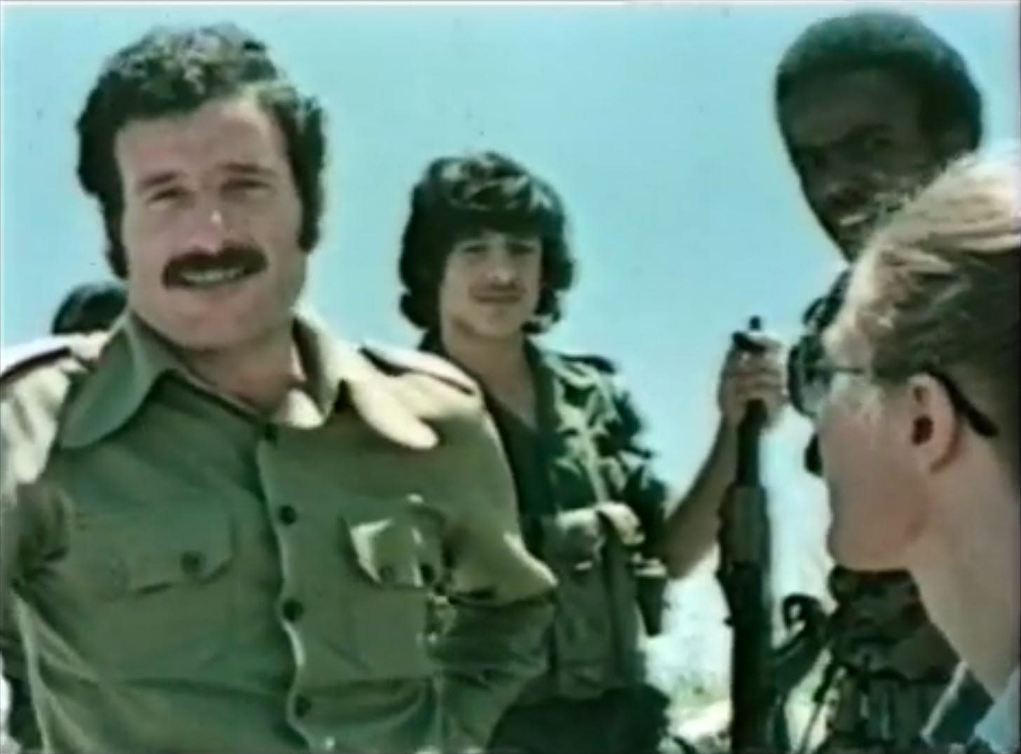 Still from "The Palestinian" (1977)