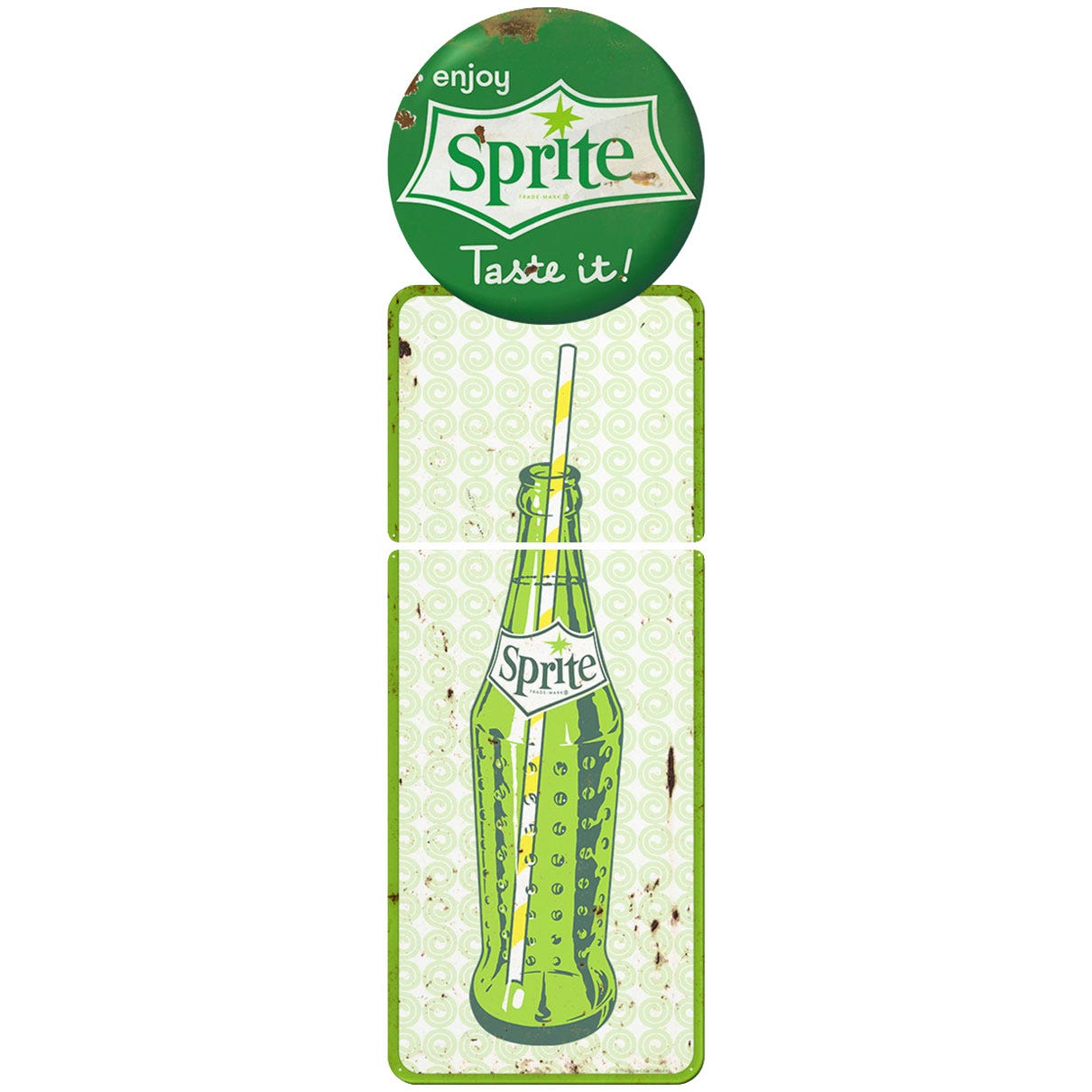 Image result for sprite green bottle history
