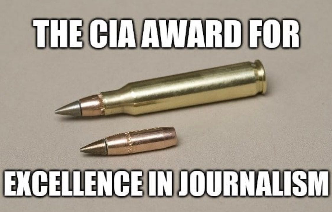 The CIA Award for Excellence in Journalism | Conspiracy Theories | Know  Your Meme