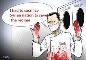 syria_cartoon_bashar_assad_killing_nation_I_had_to_sacrifice_Syrian_nation_to_save_the_regime