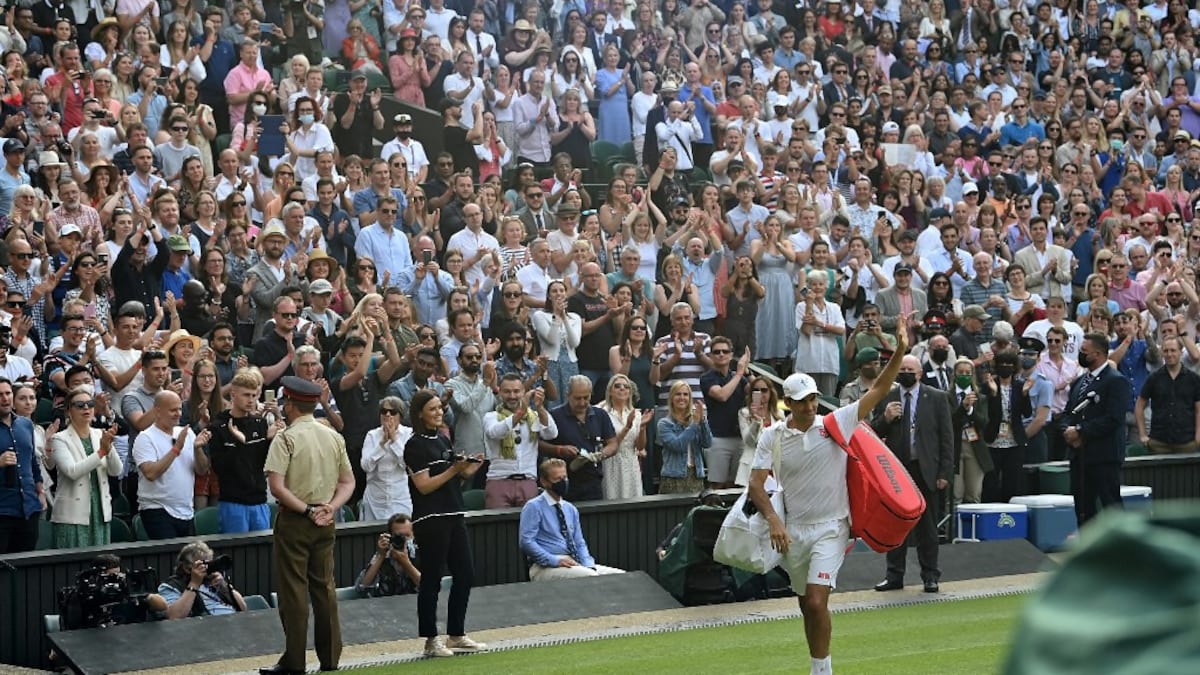 Wimbledon 2021: Roger Federer Delighted To Play In Front Of "Passionate"  Crowd | Tennis News