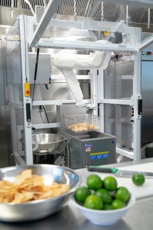 Chipotle chips: A robot named Chippy making tortilla chips in AI test
