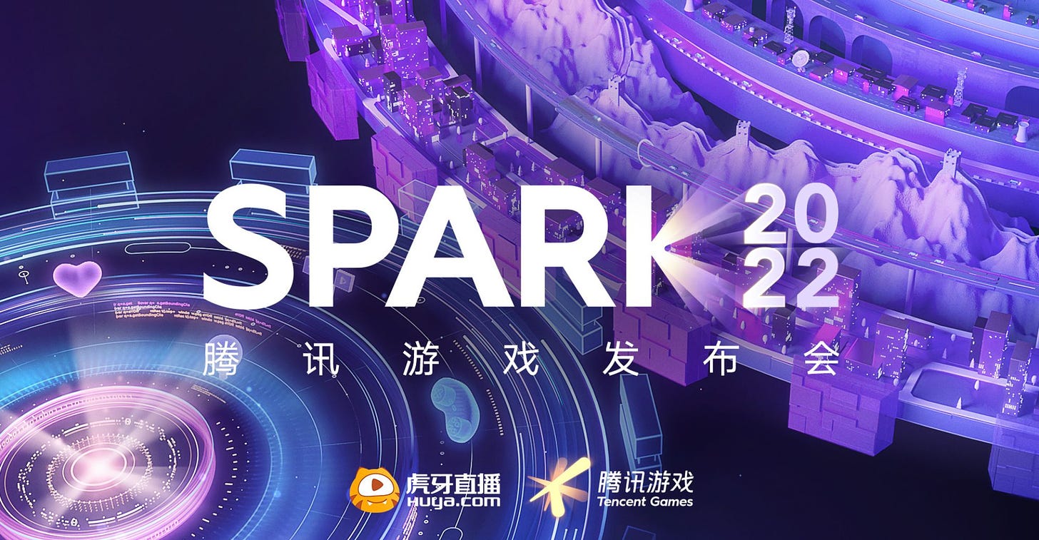 Tencent Games Unveils Over 40 Products and Projects at SPARK 2022