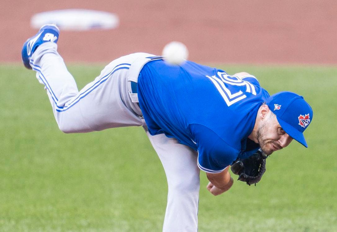 Julian Merryweather would like to be a starter but he’ll settle for having a regular role with the Blue Jays.