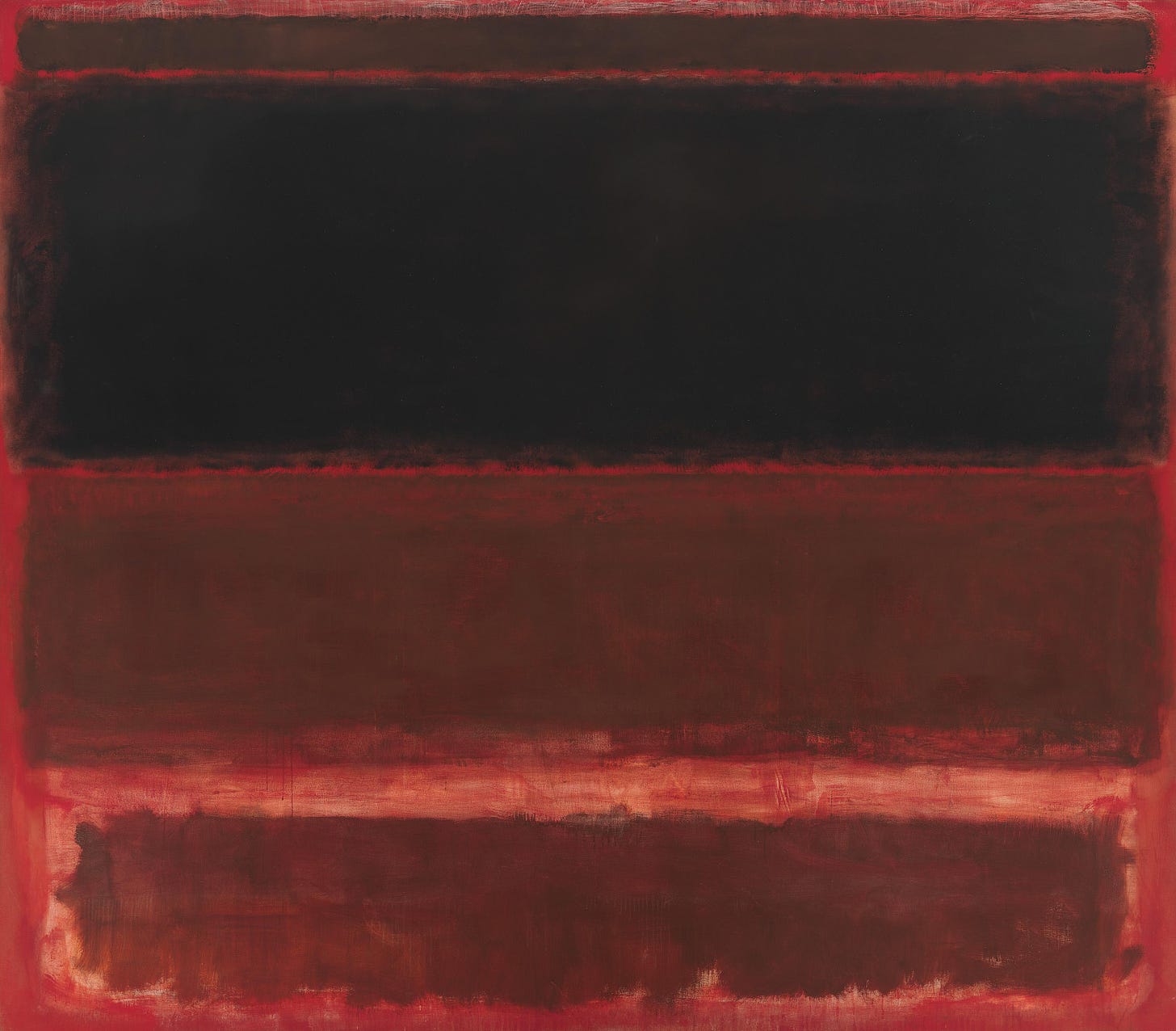 Whitney Museum on Twitter: "We're commemorating #MarkRothko's birthday  today with Four Darks in Red (1958) from the Whitney's collection. What's  your favorite Rothko color combination? https://t.co/3P5P3cTA9e" / Twitter