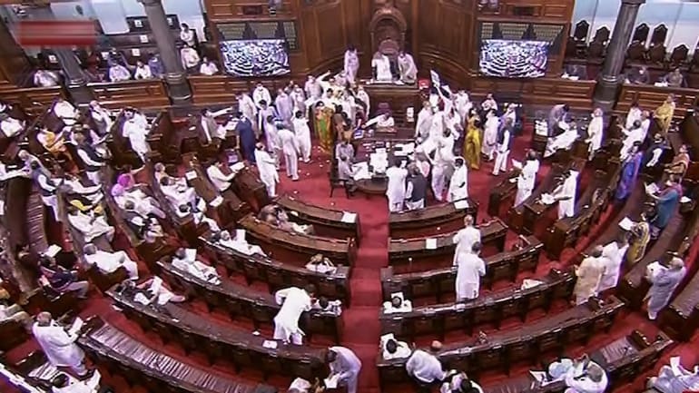 Opposition parties join forces in Parliament as govt struggles to get work  done - India News
