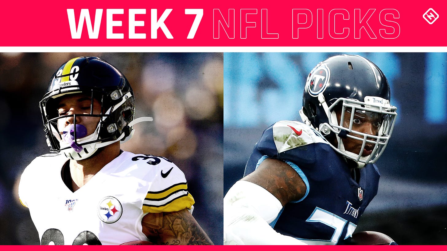 NFL picks, predictions against spread Week 7: Steelers stay perfect; 49ers  edge Patriots; Packers rebound | Sporting News