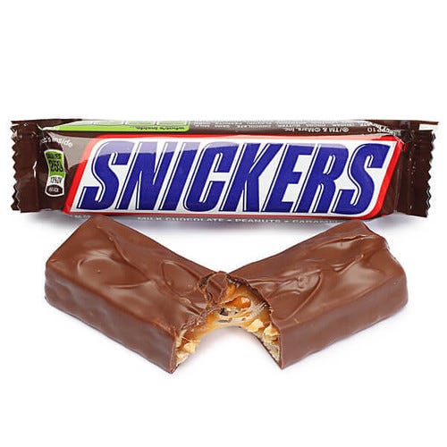 Snickers Candy Bars: 48-Piece Box | Candy Warehouse