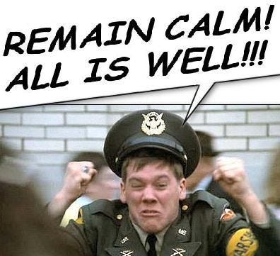 Weekend Edition - Remain Calm: All Is Well | Animal house quotes, All is  well, National lampoon&#39;s animal house