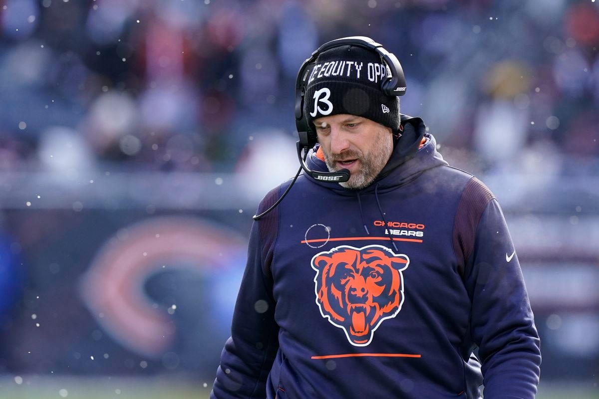 Bears coach Matt Nagy could never get the quarterback right - Chicago  Sun-Times
