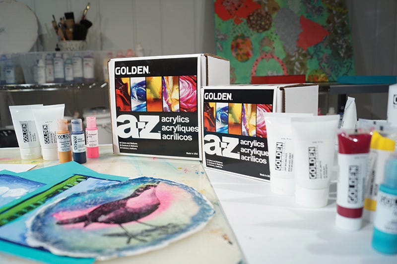Limitless Discovery with A-Z Acrylics Sets | Just Paint