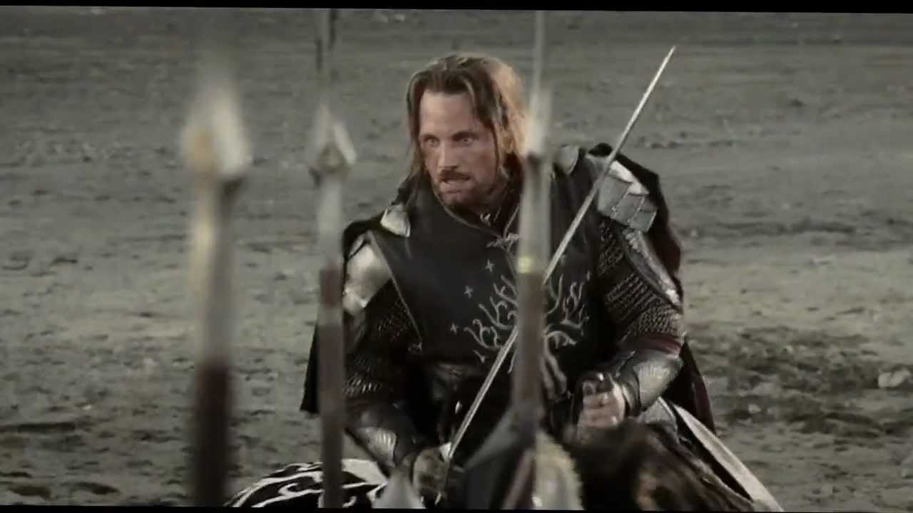 Lotr quotes the courage of men Aragorn s battle speech youtube |  Dogtrainingobedienceschool.com