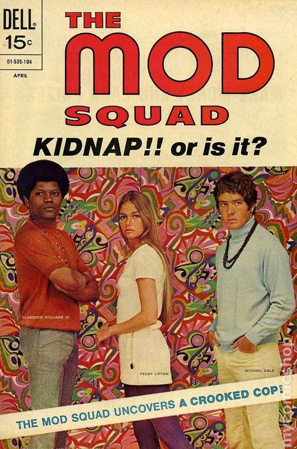 Mod Squad (1969-1971 Dell) comic books