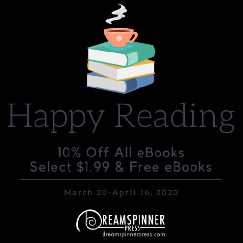 Happy Reading: 10% Off eBooks and Select $1.99 and Free eBooks