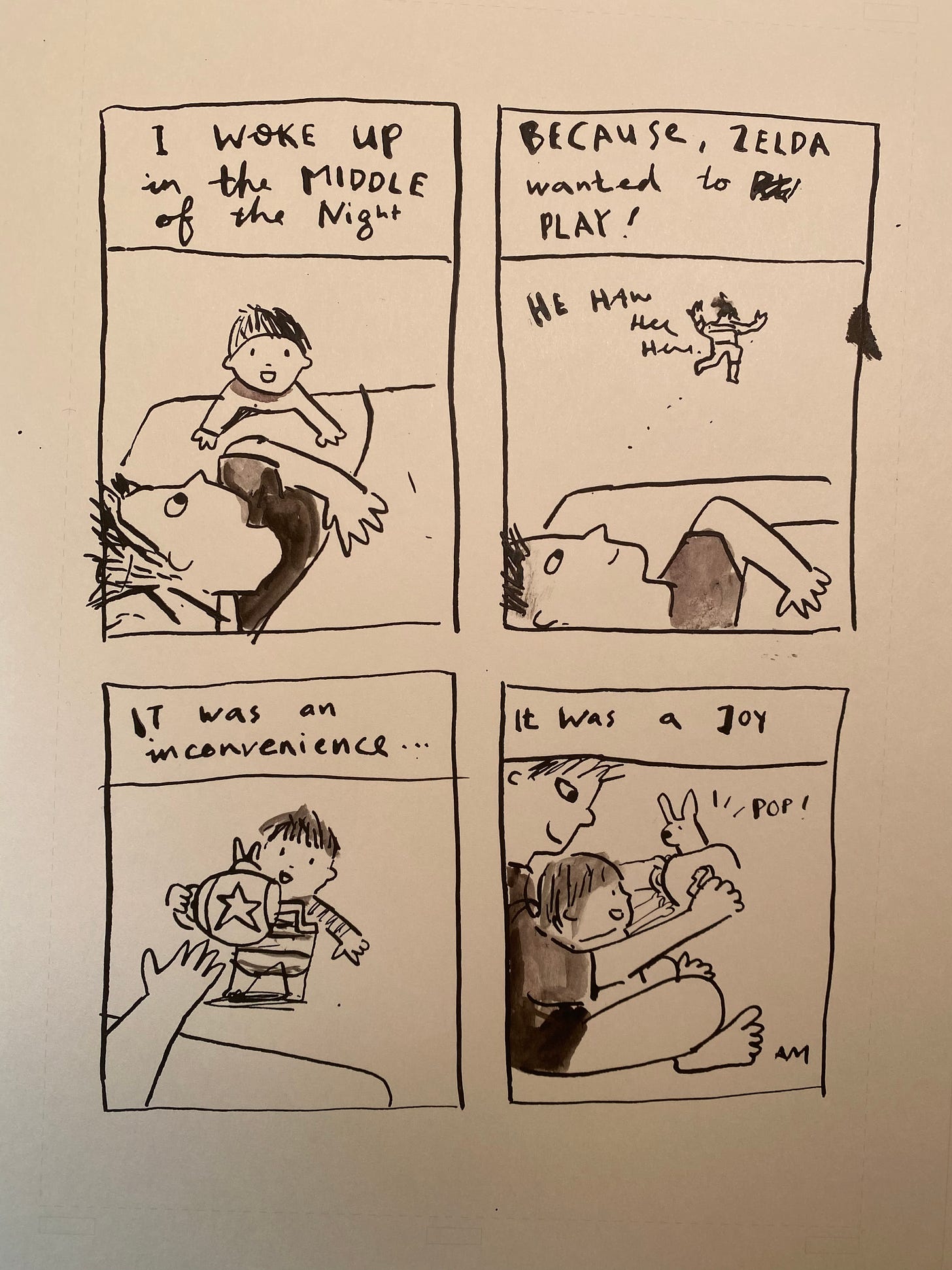 A comic about Joy by adam Ming