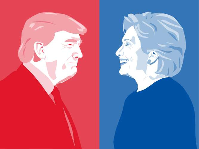 2016 U.S. presidential election: Trump, Donald; Clinton, Hillary