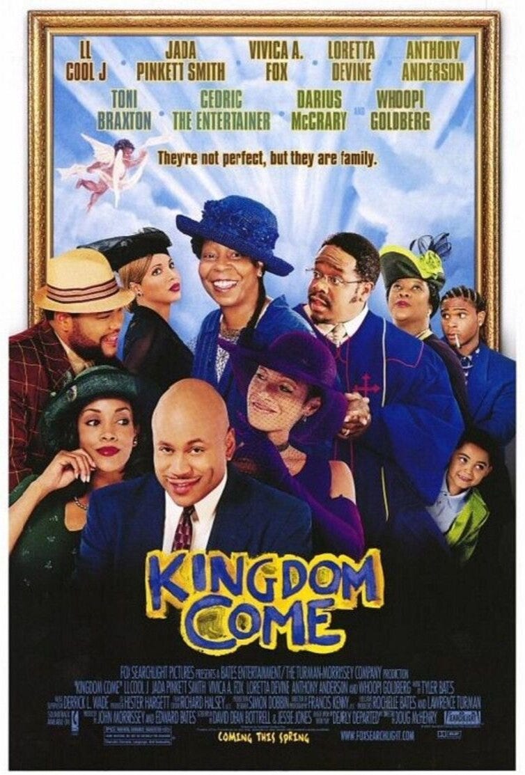 Kingdom Come is every bit nostalgia as it is corny for me, but perhaps that’s why I love it so much. I still quote this movie (ask my wife) and with the all-star black cast I think it’s aged wonderfully. I can’t wait to show it my daughters one day.  Available now on HBO MAX. (6/30/20)