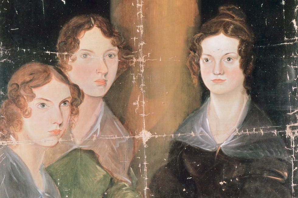 Portrait of the Bronte sisters