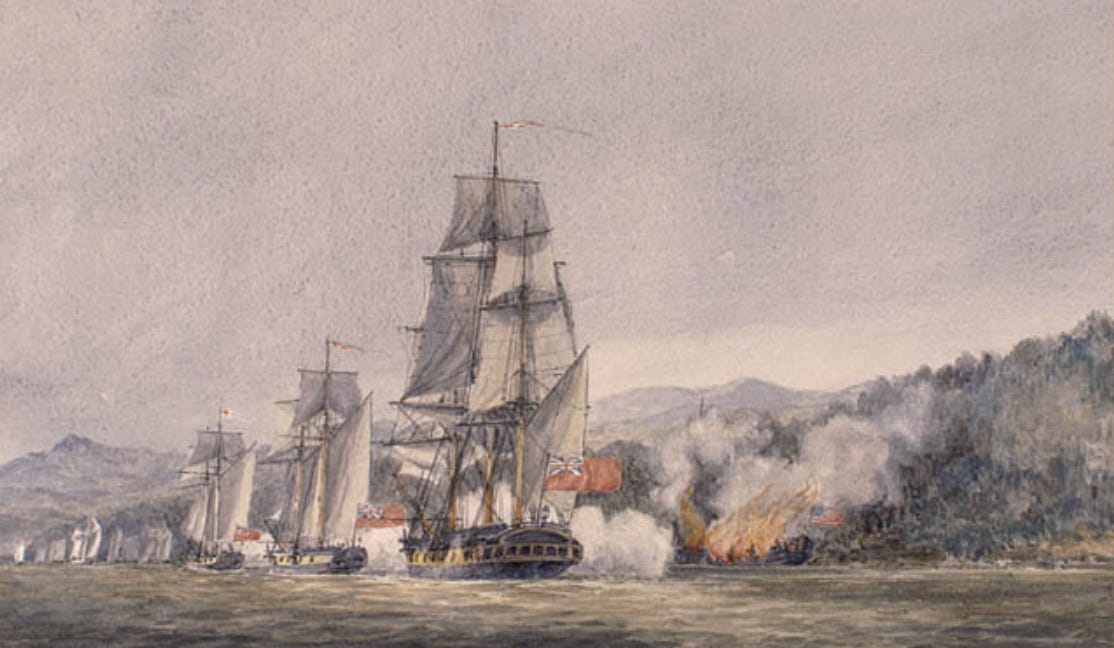 Battle of Valcour Island (artist unknown)