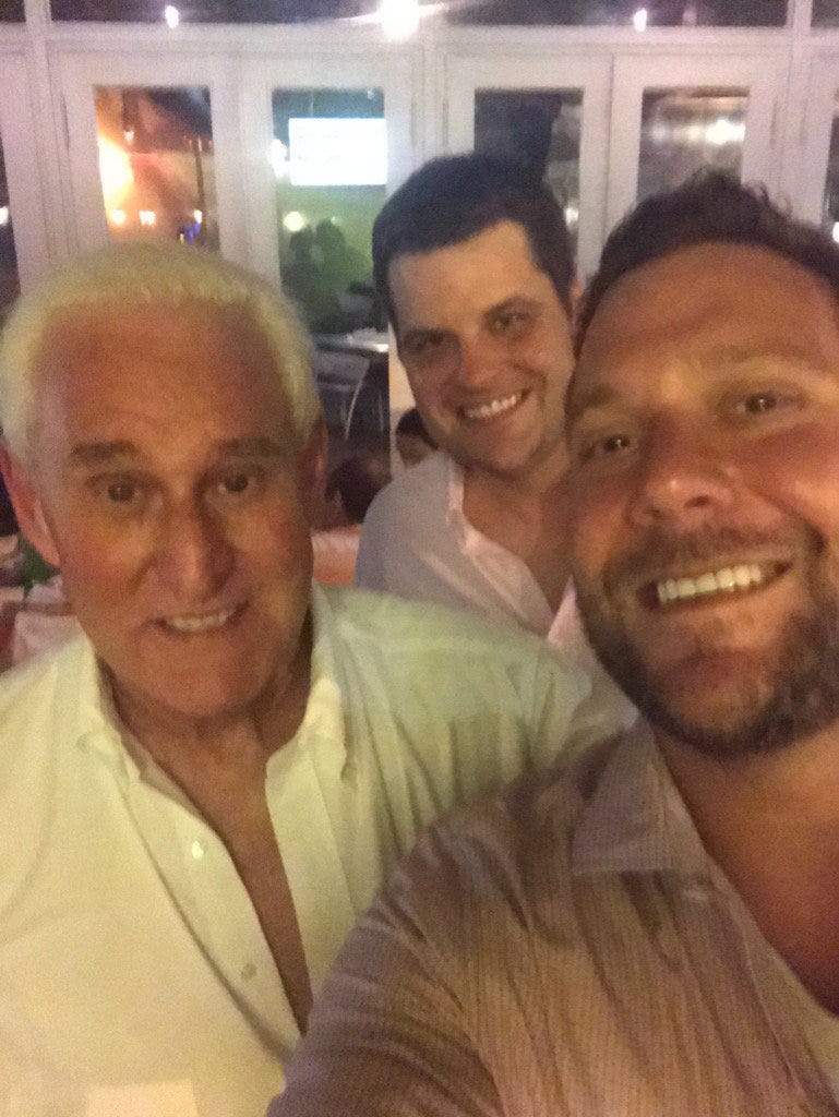 Joel Greenberg wrote a letter for Roger Stone saying he and Matt Gaetz paid  for sex with minor, website reports – Orlando Sentinel