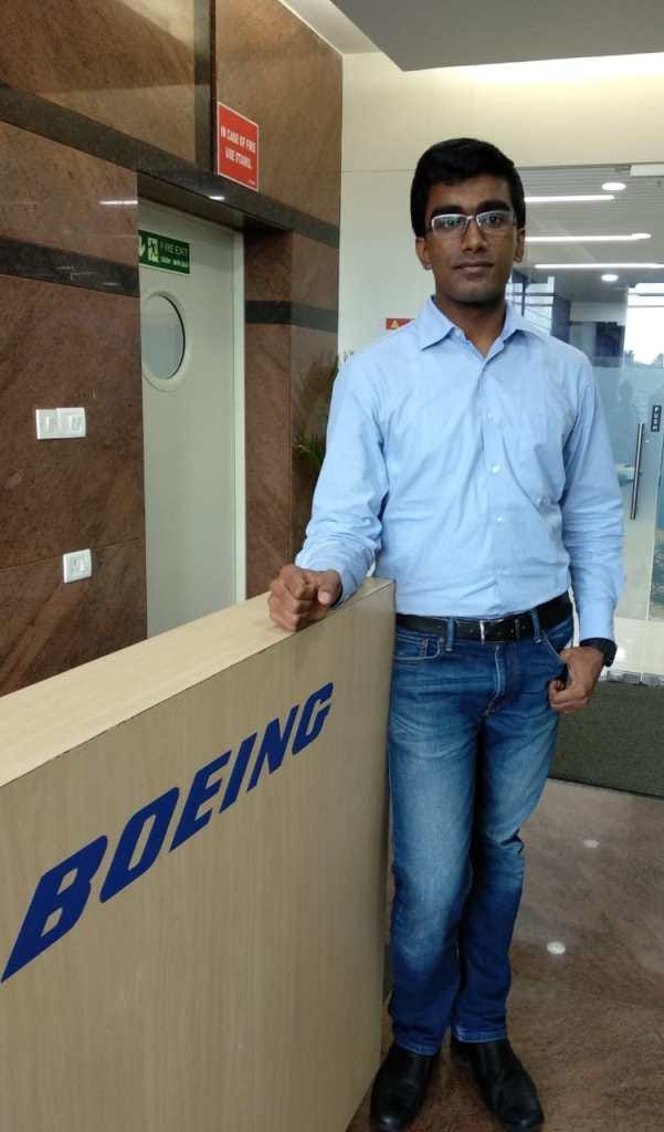 Karthik Mahesh at Boeing India