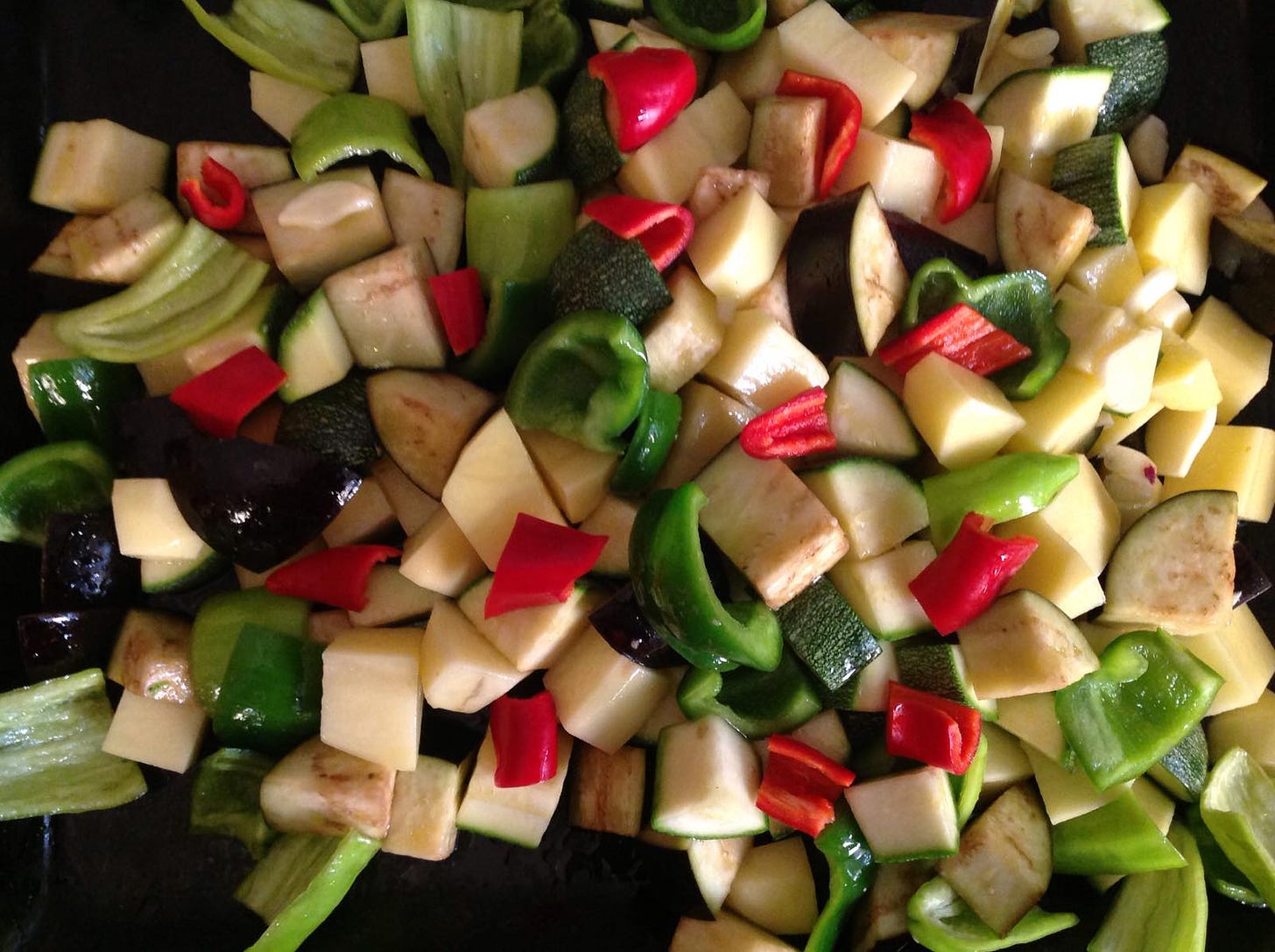 Vegetables for soufiko