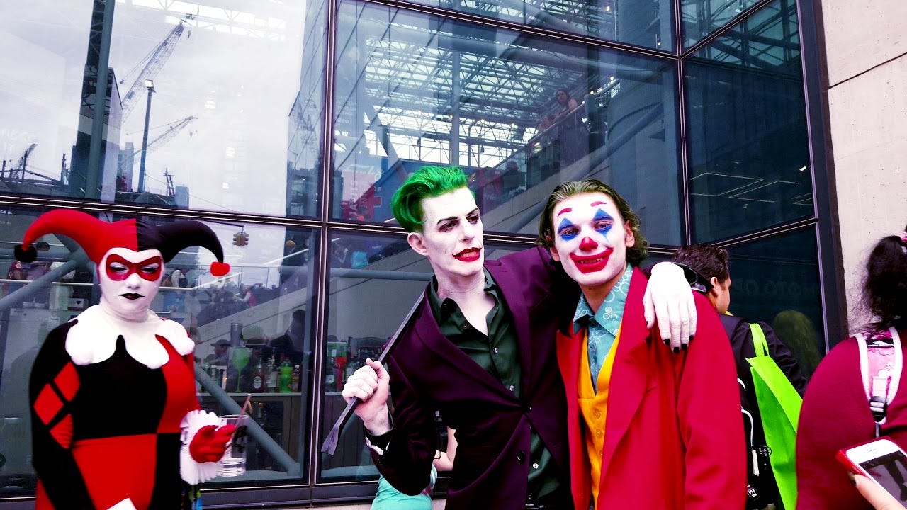 Image result for joker convention