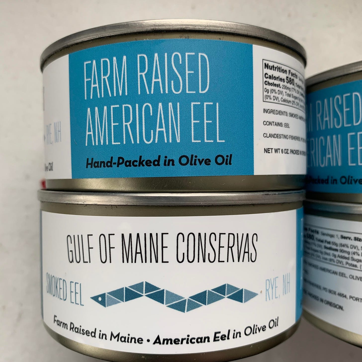 Gulf of Maine Conservas Smoked American Eel in Olive Oil : r/CannedSardines