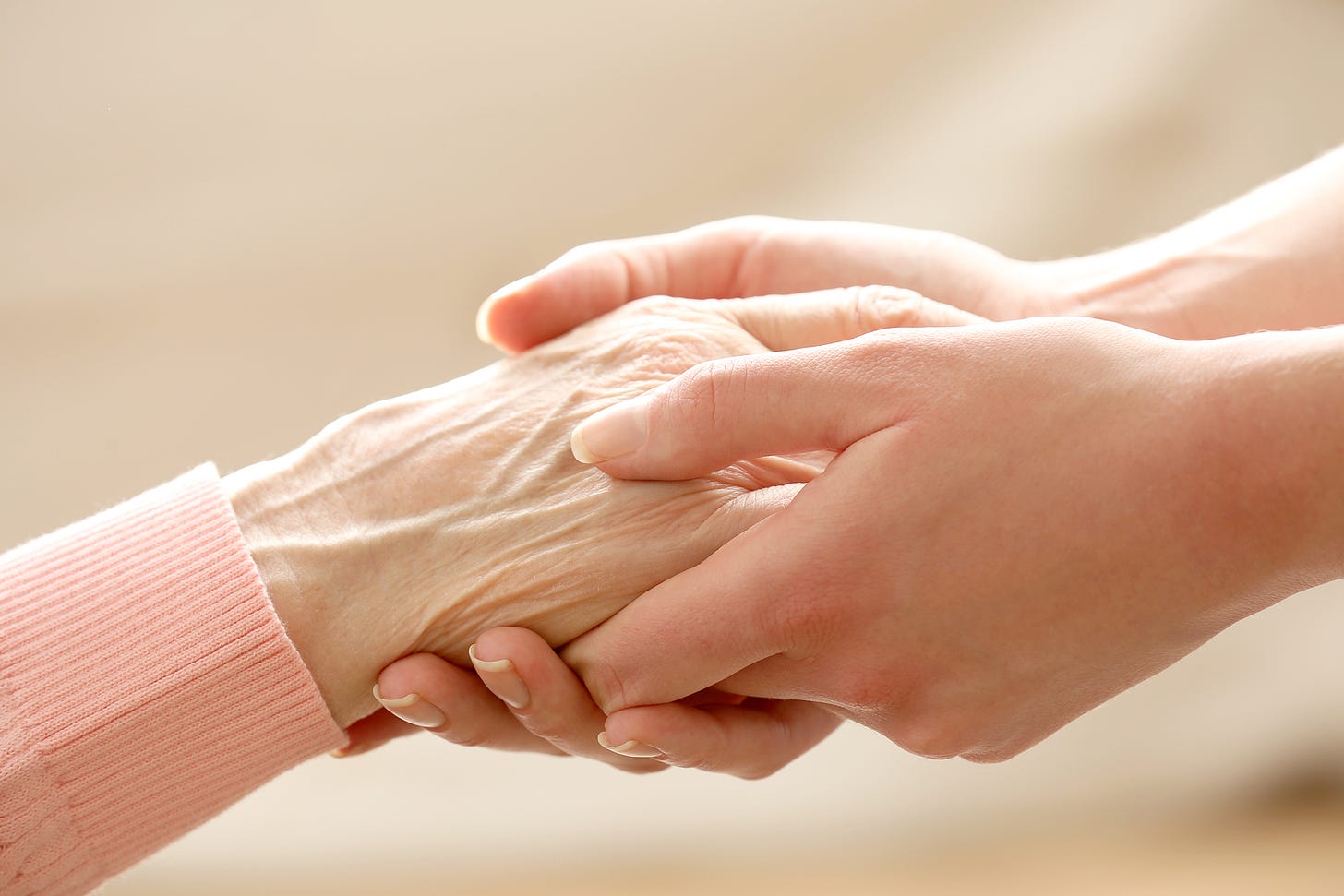 Helping hands, care for the elderly concept | Hancock County Senior Services