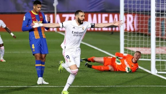 Real Madrid vs. Barcelona (2-1): ver goles, resumen, mejores jugadas y  crónica del partido en el Di Stefano por LaLiga | Benzema | Kroos |  Mingueza | Messi | VIDEO | FUTBOL-INTERNACIONAL | DEPOR
