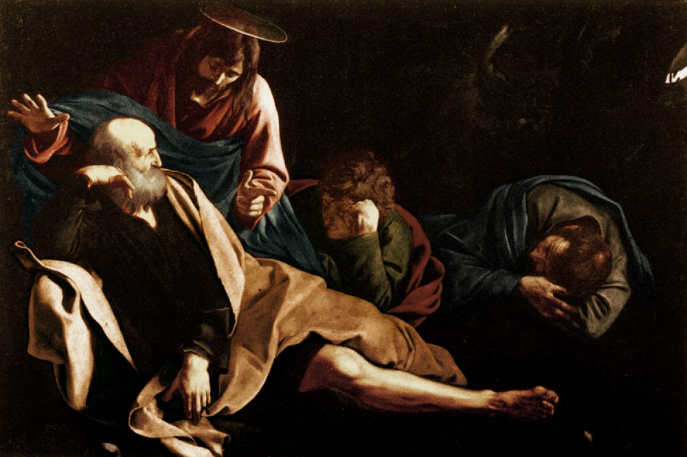 Christ on the Mount of Olives (Caravaggio) - Wikipedia