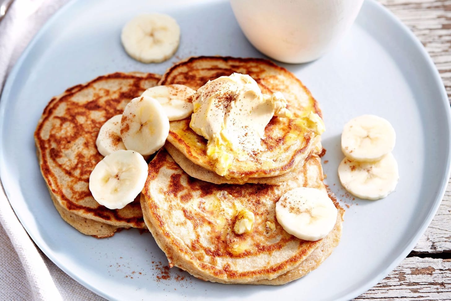 3-ingredient banana pancakes