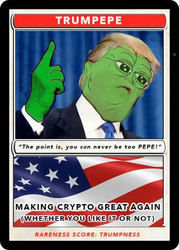 TRUMPEPE – Rare Pepe Directory