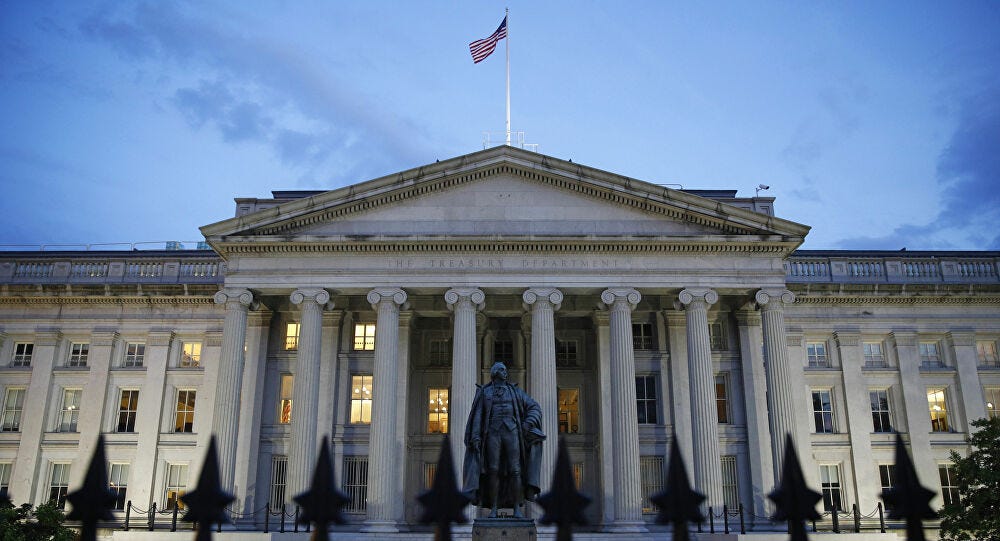 US Treasury Says to Auction New 20-Year Bond Anticipated to Raise $20 Bln for COVID-19 - Sputnik ...