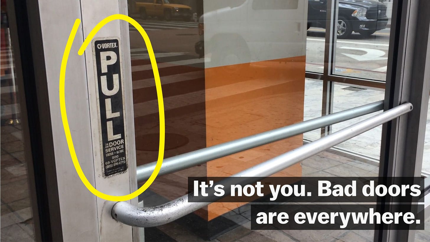 It's not you. Bad doors are everywhere. - Vox