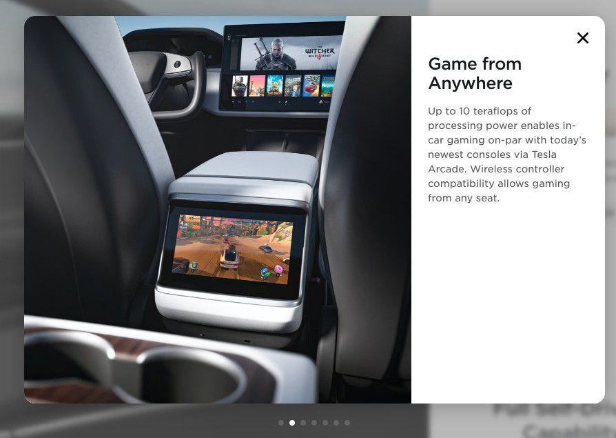 Tesla&#39;s new Model S will apparently play Witcher 3 on a built-in 10  teraflop gaming rig - The Verge