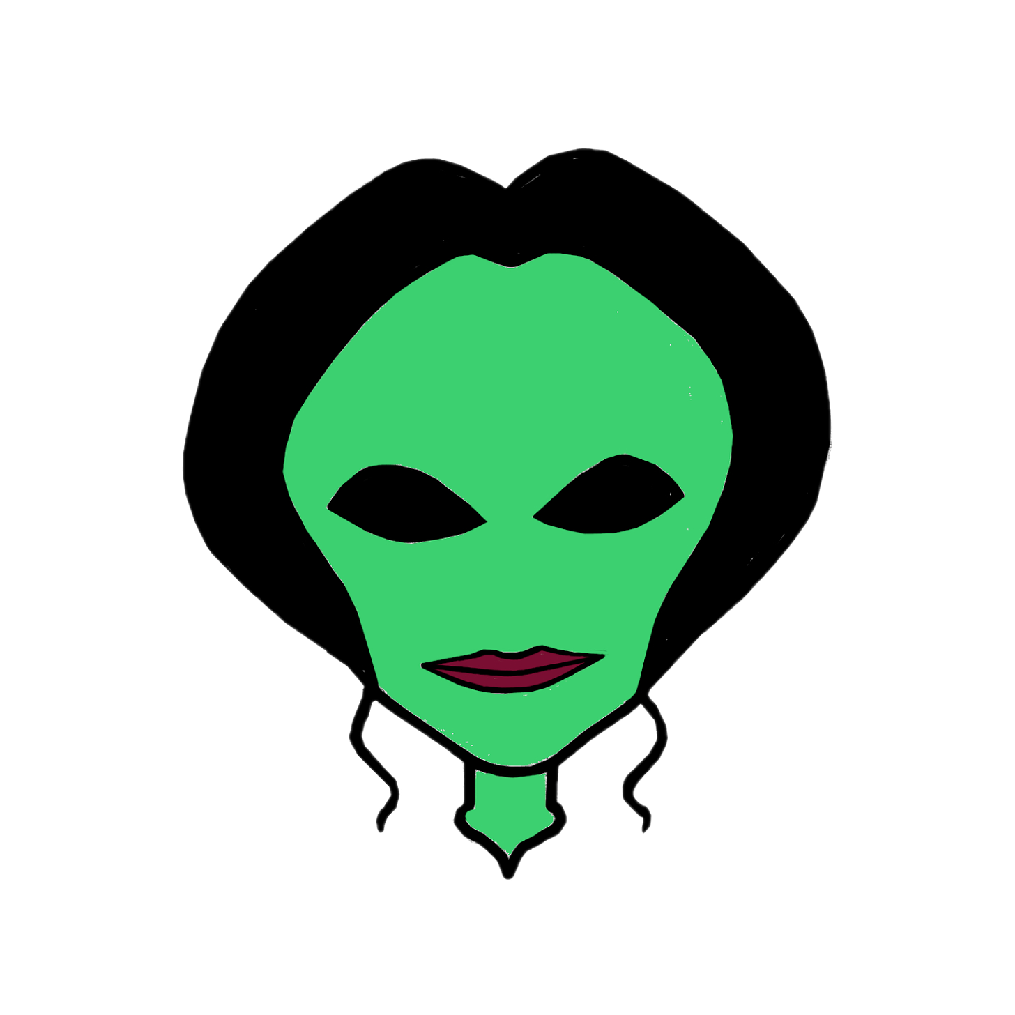 Alien Graphic of Esha K 