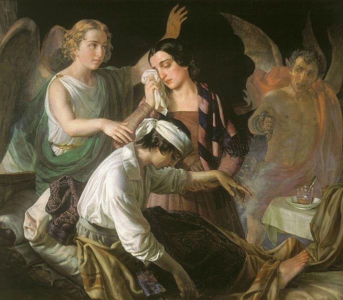 File:Alexey Tyranov. Angel fighting for the soul.jpg